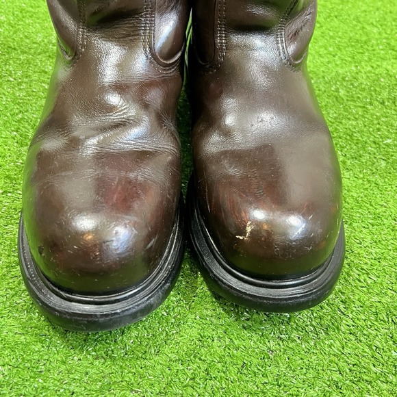 Red Wing Pecos 2231 Amber Leather Steel Toe Work Boots  Sz 10, Made in USA. EUC - Picture 7 of 11